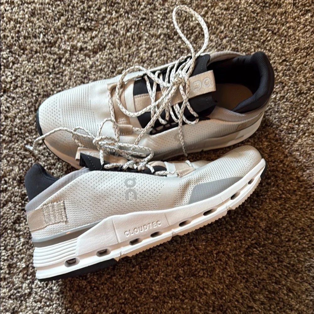 On Running White and Black Athletic Shoes Performance - Picture 3 of 6